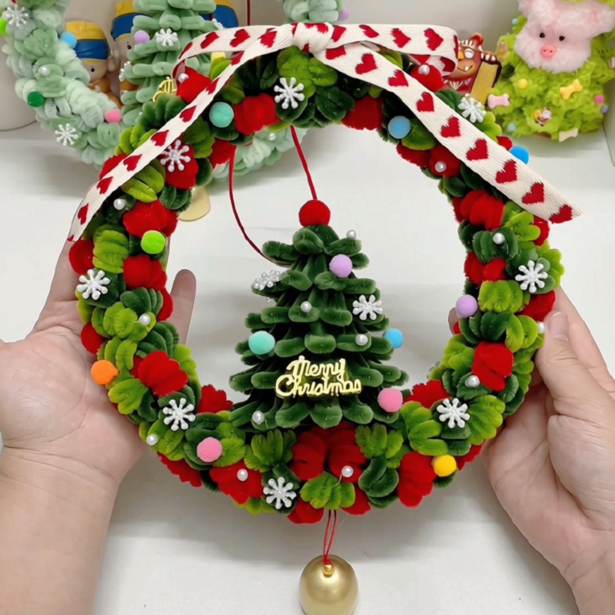 Christmas Wreath Tutorial